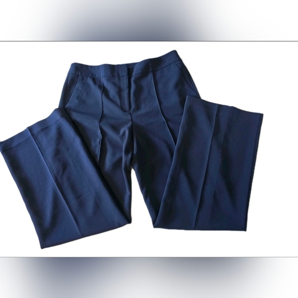 Talbots Wide Leg Dress Pants Blue Size 12
